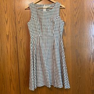 Mata Traders plaid sleeveless dress